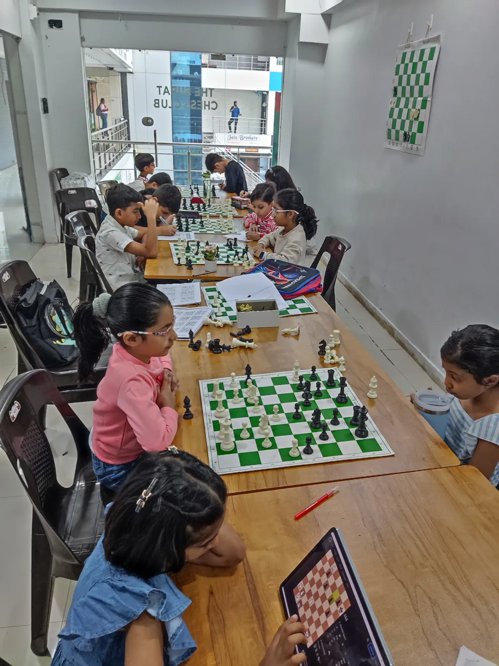 Chess lessons at Surat Chess Club in Vesu, Surat